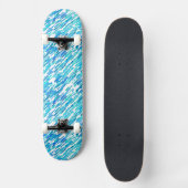 Fresh Cool Marine - Cool Skating Persoonlijk Skateboard (Voorkant)