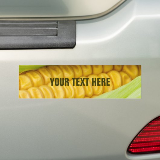 Fresh Corn custom bumpersticker (Op auto)