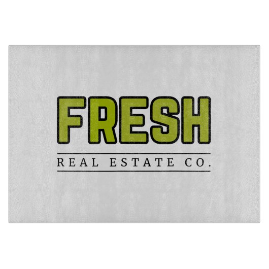 FRESH Cutting Board (glass) Snijplank (Voorkant)