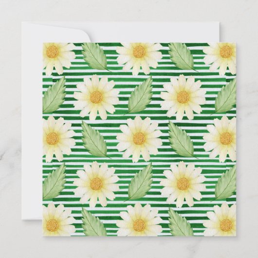 Fresh Daisy Vrijgezellenfeest Kaart (Achterkant)