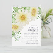 Fresh Daisy Vrijgezellenfeest Kaart (Staand voorkant)