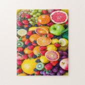 Fresh Delicious Jigzaag Puzzle Legpuzzel (Verticaal)