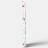 Fresh Design Bloemen Patroon iPhone Case (Achterkant / Links)