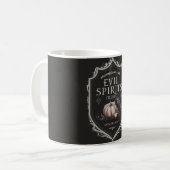 Fresh Evil Spirits Label Sticker Koffiemok (Voorkant links)