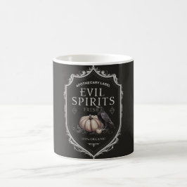 Fresh Evil Spirits Label Sticker Koffiemok
