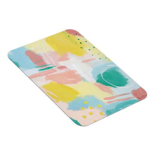 Fresh Face Abstract - Spring Colors Magneet (Rechterzijde)