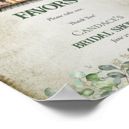 Fresh Farmer's Market Boerderij Stand Favorieten S Poster (Hoek)