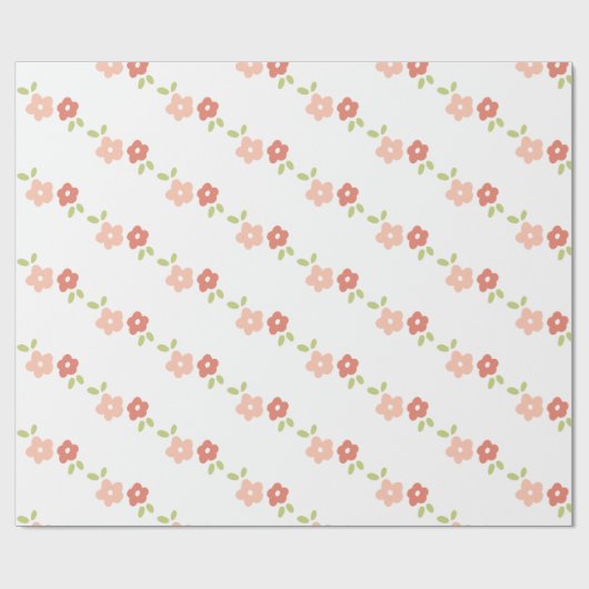 Fresh Floral Cadeaupapier (Vlak)