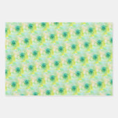 Fresh Floral Watercolour Gift Wrap Collection  Inpakpapier Vel (Voorkant)