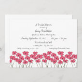 Fresh Flower Vrijgezellenfeest Kaart (Voorkant / Achterkant)