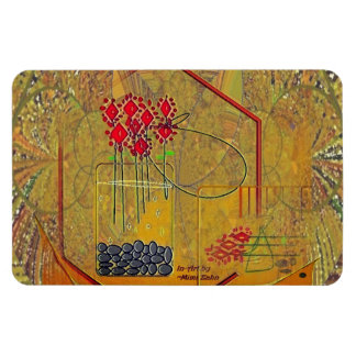 "Fresh Flowers Always Make My Day" Magnet Magneet