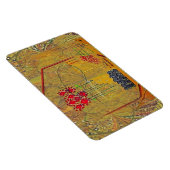 "Fresh Flowers Always Make My Day" Magnet Magneet (Rechterzijde)