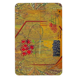 "Fresh Flowers Always Make My Day" Magnet Magneet