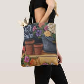 "Fresh Flowers" Fine Art Floral Canvas tas (Dichtbij)