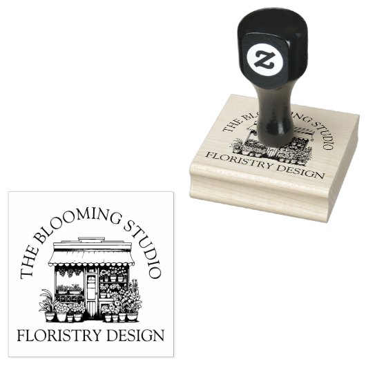 Fresh Flowers Storefront thema Rubberstempel (Gestempeld)