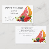 Fresh Fruit Nutrition Visitekaartje (Voorkant / Achterkant)