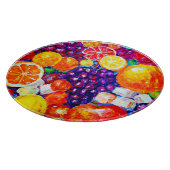 "Fresh Fruits Pattern" Schudkunst: Nu kopen Snijplank (Hoek)