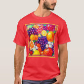 "Fresh Fruits Pattern" Schudkunst: Nu kopen T-shirt (Voorkant)