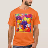 "Fresh Fruits Pattern" Schudkunst: Nu kopen T-shirt (Voorkant)