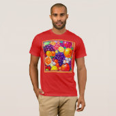 "Fresh Fruits Pattern" Schudkunst: Nu kopen T-shirt (Voorkant volledig)