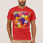 "Fresh Fruits Pattern" Schudkunst: Nu kopen T-shirt (Voorkant)