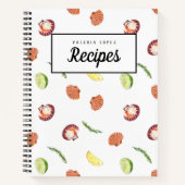 Fresh & Fun Shellfish Receptenboek Notitieboek (Voorkant)