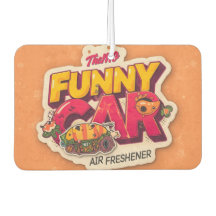 Fresh & Funny™ – Grappige Auto Geurverspreiders