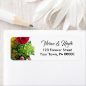 Fresh Garden Bouquet Return Address Labels (Insitu)