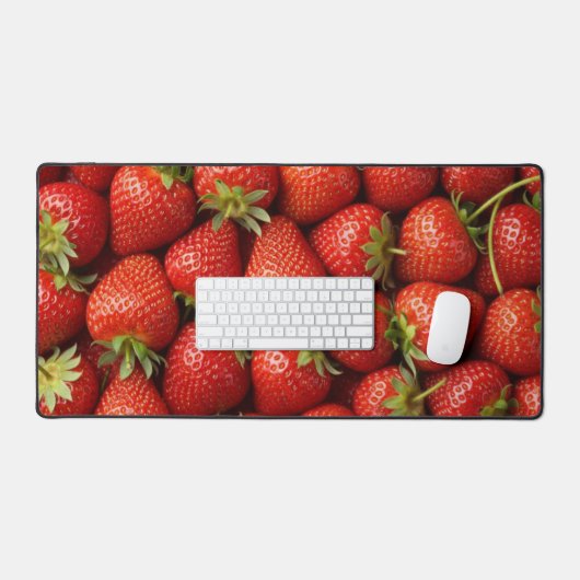 Fresh Garden Strawberry Bureaumat (Keyboard & Muis)