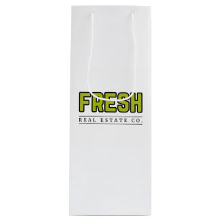 FRESH Glossy Wine Bag Wijn Cadeautas