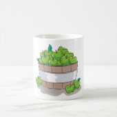 Fresh Green Apple Harvest Barrel Granny Smith Koffiemok (Center)