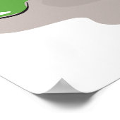 Fresh Green Apple Harvest Barrel Granny Smith Poster (Hoek)