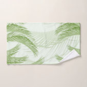 Fresh Green Feather Palm Bliss 1 Bad Handdoek (Handdoek)
