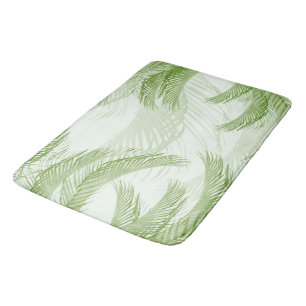 Fresh Green Feather Palm Bliss 1 Badmat
