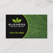 Fresh & Green Lawn Care Grass Contactgegevens Visitekaartje (Voorkant)