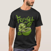 Fresh Green Lime streetwear  T-shirt (Voorkant)