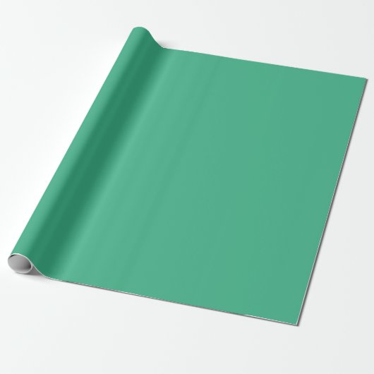 Fresh Green Mint Leaf Cadeaupapier (Uitgerold)