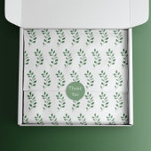 Fresh Greenery Waterverf bladeren Tissuepapier