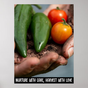 Fresh Harvest - De essentie van de Bounty van Natu Poster