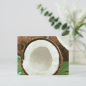 Fresh Hawaiian Coconuts Briefkaart (Staand voorkant)