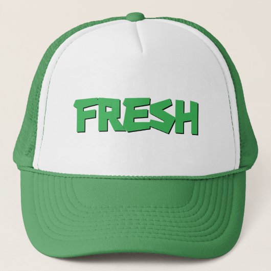 Fresh Hip Hop Graffiti Trucker Pet (Voorkant)