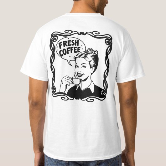 Fresh Hot Coff T-shirt (Achterkant)