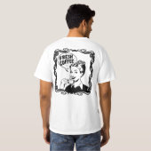 Fresh Hot Coff T-shirt (Achterkant volledig)