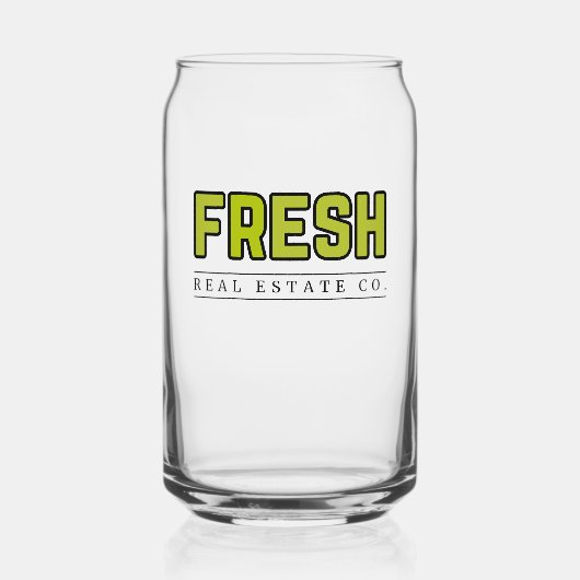 FRESH Kan Glas (Voorkant)