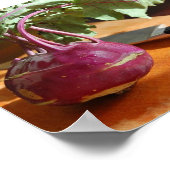 Fresh Kohrabi Poster (Hoek)