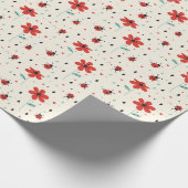 Fresh Ladybug Delight Cadeaupapier (Hoek)