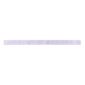 Fresh Lavender Gingham Pattern Satijnen Lint (Voorkant)