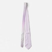 Fresh Lavender Wedding Stropdas (Achterkant)