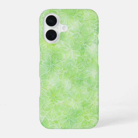 Fresh Leaf Harmony Phone Case iPhone 16 Hoesje (Achterkant)