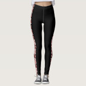 "Fresh Legs" Zijpatroon Leggings 6 (Voorkant)